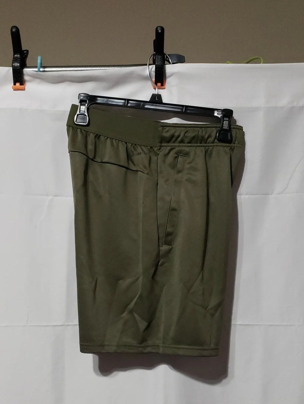 Adidas Men's Train Essentials Camo-Filled Logo Training Shorts. Size: Small